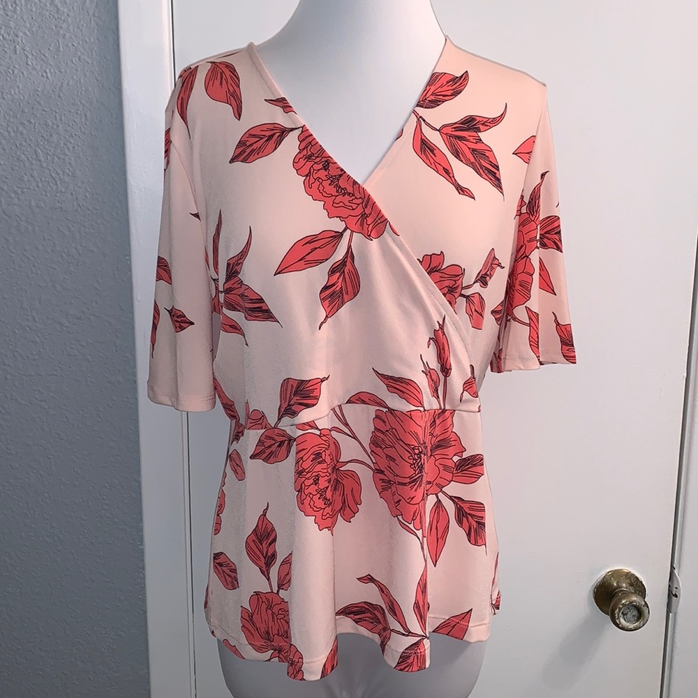 Liz Claiborne Peplum Blouse